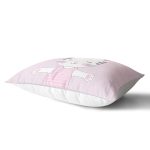 - Rh-Dik-5693-Gorsel2 - Realhomes Açık Mine Renkli My Love Yazılı Sevimli Kedicik Motifli Modern Dikdörtgen Yastık Kılıfı Realhomes