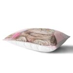 Sevimli Kedi Desenli Dijital Baskılı Modern Dikdörtgen Yastık Kırlent Kılıfı Realhomes