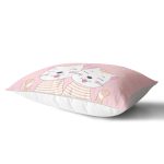 - Rh-Dik-5708-Gorsel2 - Realhomes Best Friends Kediler Özel Tasarımlı Dikdörtgen Kırlent Kılıfı Realhomes