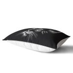 - Rh-Dik-5709-Gorsel2 - Realhomes Siyah Beyaz Sevimli Kedi Baskılı Modern Dikdörtgen Yastık Kırlent Kılıfı Realhomes