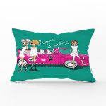 - Rh-Dik-571-Gorsel1 - Realhomes Fashion Girl Dijital Baskılı Modern Dikdörtgen Yastık Kırlent Kılıfı Realhomes