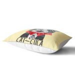 - Rh-Dik-5719-Gorsel2 - Realhomes Cat-Cula Dijital Baskılı Modern Dikdörtgen Yastık Kırlent Kılıfı Realhomes