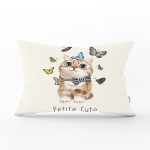 - Rh-Dik-5722-Gorsel1 - Realhomes Sevimli Kedi Desenli Dijital Baskılı Modern Dikdörtgen Yastık Kırlent Kılıfı Realhomes