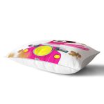 - Rh-Dik-5724-Gorsel2 - Realhomes Motor Süren Çılgın Köpek Dijital Baskılı Modern Dikdörtgen Yastık Kırlent Kılıfı Realhomes