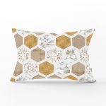 - Rh-Dik-5771-Gorsel1 - Realhomes Geometrik Mermer Motifli Dekoratif Dikdörtgen Kırlent Kılıfı Realhomes