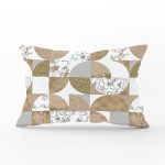 - Rh-Dik-5772-Gorsel1 - Realhomes Geometrik Altın Varaklı Mermer Desenli Dikdörtgen Kırlent Kılıfı Realhomes