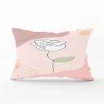 - Rh-Dik-5788-Gorsel1 - Realhomes Realhomes Gül Motifli Bohemian Modern Dikdörtgen Yastık Kılıfı Realhomes