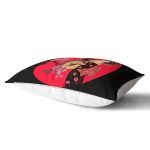 Çiçek Desenli Yelpazeli Japon Kız Motifli Modern Dikdörtgen Kırlent Kılıfı Realhomes