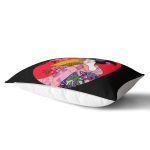 Çiçek Desenli Yelpazeli Japon Kız Motifli Modern Dikdörtgen Kırlent Kılıfı Realhomes