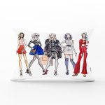 - Rh-Dik-580-Gorsel1 - Realhomes Fashion Girl Dijital Baskılı Modern Dikdörtgen Yastık Kırlent Kılıfı Realhomes