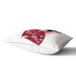 - Rh-Dik-5814-Gorsel2 - Realhomes Kırmızı Yelpazeli Şaman Japon Kadın Dijital Baskılı Dikdörtgen Kırlent Kılıfı Realhomes