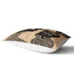 Etnik Desen Zeminli Bebekli Afrika Kadın Motifli Modern Dikdörtgen Kırlent Kılıfı Realhomes