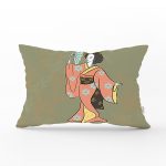 Realhomes Dijital Baskılı Özel Tasarım Dekoratif Modern Dikdörtgen Kırlent Kılıfı Realhomes