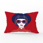 Realhomes Dijital Baskılı Özel Tasarım Dekoratif Modern Dikdörtgen Kırlent Kılıfı Realhomes