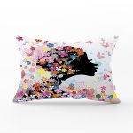 Modern Dijital Baskılı Dekoratif Dikdörtgen Yastık Kırlent Kılıfı Realhomes