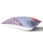 - Rh-Dik-7026-Gorsel2 - Realhomes Soyut Rengarenk Zeminde Bohem Çiçek Motifli Dijital Baskılı Modern Dikdörtgen Kırlent Kılıfı Realhomes