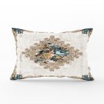 Realhomes Özel Tasarım Dijital Baskılı Dikdörtgen Yastık Kırlent Kılıfı Realhomes