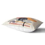 Modern Tasarımlı Bohem Çizimli Dijital Baskılı Modern Dikdörtgen Yastık Kırlent Kılıfı Realhomes