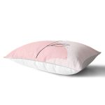 Pastel Renkli Onedraw Gül Resimli Dijital Baskılı Modern Dikdörtgen Yastık Kırlent Kılıfı Realhomes