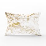- Rh-Dik-7095-Gorsel1 - Realhomes Mermer Gorunumlu Gold Detaylı Dijital Baskılı Modern Dikdörtgen Yastık Kırlent Kılıfı Realhomes