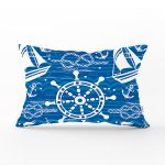 - Rh-Dik-7110-Gorsel1 - Realhomes Mavi Beyaz Zeminli Deniz Yıldızı Desenli Dijital Baskılı Modern Dikdörtgen Yastık Kılıfı Realhomes