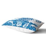 Gold Zemin Uzerinde Sıyah Zigzag Çizimli Dijital Baskılı Modern Dikdörtgen Yastık Kılıfı Realhomes