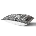 - Rh-Dik-7134-Gorsel2 - Realhomes Siyah Beyaz Zeminli Onedraw Çizimli Stay Yazılı Modern Dikdörtgen Yastık Kırlent Kılıfı Realhomes