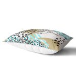 - Rh-Dik-7179-Gorsel2 - Realhomes Renkli Zemin Uzerinde Onedraw Çizimli Dijital Baskılı Modern Dikdörtgen Yastık Kırlent Kılıfı Realhomes