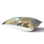 - Rh-Dik-7181-Gorsel2 - Realhomes Renkli Zemin Uzerinde Onedraw Çizimli Dijital Baskılı Modern Dikdörtgen Yastık Kırlent Kılıfı Realhomes