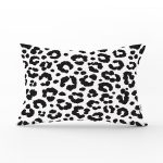 Renkli Zemin Uzerinde Onedraw Çizimli Dijital Baskılı Modern Dikdörtgen Yastık Kırlent Kılıfı Realhomes