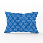 - Rh-Dik-7222-Gorsel1 - Realhomes Mavi Zeminli Kartanesi Desenli Dijital Baskılı Modern Dikdörtgen Yastık Kırlent Kılıfı Realhomes