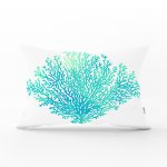 - Rh-Dik-7228-Gorsel1 - Realhomes Beyaz Zeminde Yeşil Renkli Su Yosunu Desenli Dijital Baskılı Modern Dikdörtgen Kırlent Kılıfı Realhomes