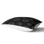 Renkli Zeminli Puantiye Desenli Dijital Baskılı Modern Dikdörtgen Yastık Kırlent Kılıfı Realhomes