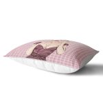 Fashion Girl Dijital Baskılı Modern Dikdörtgen Yastık Kırlent Kılıfı Realhomes