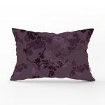 Rengarenk Zemin Üzerinde Çiçek Desenli Dijital Baskılı Modern Dikdörtgen Yastık Kırlent Kılıfı Realhomes