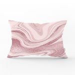 - Rh-Dik-7279-Gorsel1 - Realhomes Renkli Zemin Üzerinde Kum Motifleri Dijital Baskılı Modern Dikdörtgen Yastık Kırlent Kılıfı Realhomes