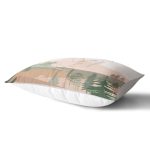 Soft Zeminde Onedraw Çizimli Bayan Silüeti Dijital Baskılı Modern Dikdörtgen Kırlent Kılıfı Realhomes