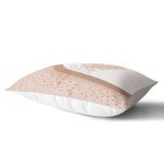 Pastel Renkli Yaprak Motifli Dijital Baskılı Modern Dikdörtgen Yastık Kırlent Kılıfı Realhomes