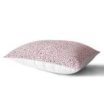 Renkli Zeminli Siyah Puantiye Desenli Dijital Baskılı Modern Dikdörtgen Yastık Kırlent Kılıfı Realhomes