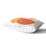 Beyaz Zemin Üzerinde Onedraw Çizim Dijital Baskılı Modern Dikdörtgen Yastık Kırlent Kılıfı Realhomes