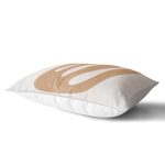 - Rh-Dik-7383-Gorsel2 - Realhomes Renkli Zemin Üzerinde Onedraw Çizimli Yaprak Motifli Dikdörtgen Yastık Kırlent Kılıfı Realhomes