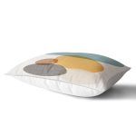 - Rh-Dik-7391-Gorsel2 - Realhomes Renkli Zemin Üzerinde Onedraw Çizimli Oval Desenli Modern Dikdörtgen Yastık Kırlent Kılıfı Realhomes