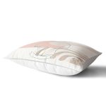 Renkli Zeminde Antik Motifli Onedraw Çizim Dijital Baskılı Modern Dikdörtgen Kırlent Kılıfı Realhomes