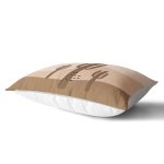 Renkli Zeminde Onedraw Çizimli Kaktus Desenli Dijital Baskılı Modern Dikdörtgen Yastık Kılıfı Realhomes