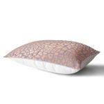 Renkli Zeminde Parlak Gorunumlu Çizim Dijital Baskılı Modern Dikdörtgen Yastık Kırlent Kılıfı Realhomes