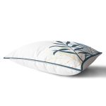 - Rh-Dik-7463-Gorsel2 - Realhomes Beyaz Zeminde Renkli Yaprak Desenli Dijital Baskılı Modern Dikdörtgen Yastık Kırlent Kılıfı Realhomes