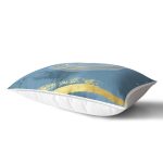 - Rh-Dik-7471-Gorsel2 - Realhomes Renkli Zeminde Onedraw Çizimli Oval Obje Dijital Baskılı Modern Dikdörtgen Kırlent Kılıfı Realhomes