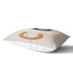 Renkli Zemimli One Draw Çizimli Geometrik Desen Modern Dikdörtgen Yastık Kırlent Kılıfı Realhomes