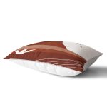 Renkli Zeminli Onedraw Çizimli Manzara Temalı Dijital Baskılı Modern Dikdörtgen Yastık Kılıfı Realhomes