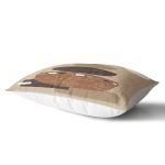 - Rh-Dik-7543-Gorsel2 - Realhomes Renkli Zemin Üzerinde Onedraw Çizimli Obje Desenli Modern Dikdörtgen Yastık Kırlent Kılıfı Realhomes